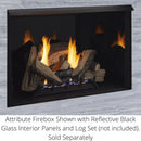 Monessen 32" Attribute Universal Circulating Vent-Free Firebox with Radiant Face and Multitonal Reversible Interior Panels