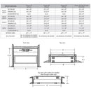 Monessen 42" Artisan Vent-Free Linear Gas Fireplace with IPI Plus Electronic Ignition and Remote Control