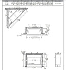 Monessen 36" Aria Vent-Free Traditional Gas Fireplace