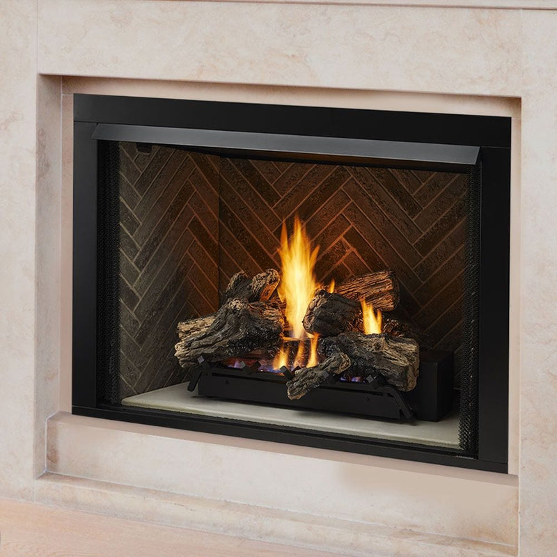 Monessen 36" Lo-Rider Clean Face Vent-Free Gas Firebox with Interior Panels