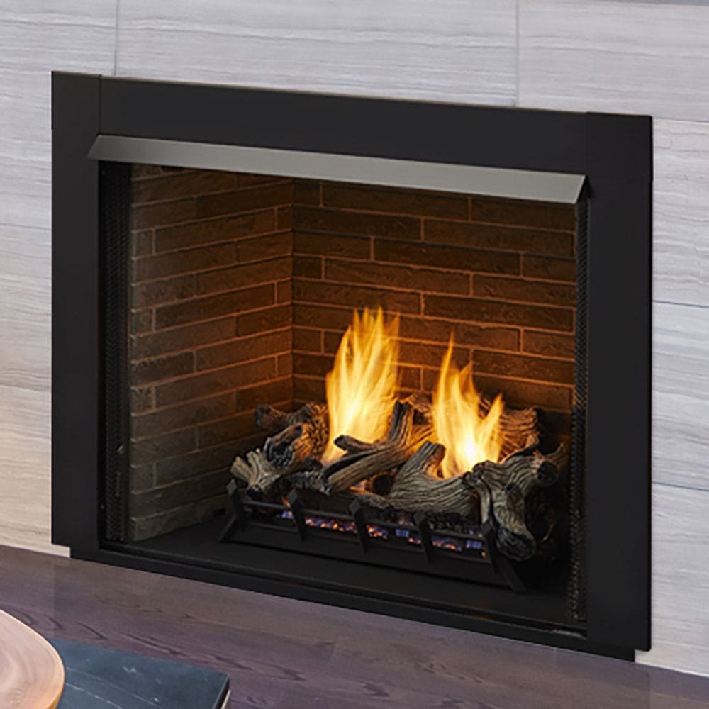 Monessen 32" Lo-Rider Clean Face Vent-Free Gas Firebox with Interior Panels