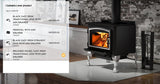 Osburn 2000 Wood Stove with Blower - OB02015