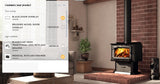 Osburn 1700 Wood Stove - OB01700