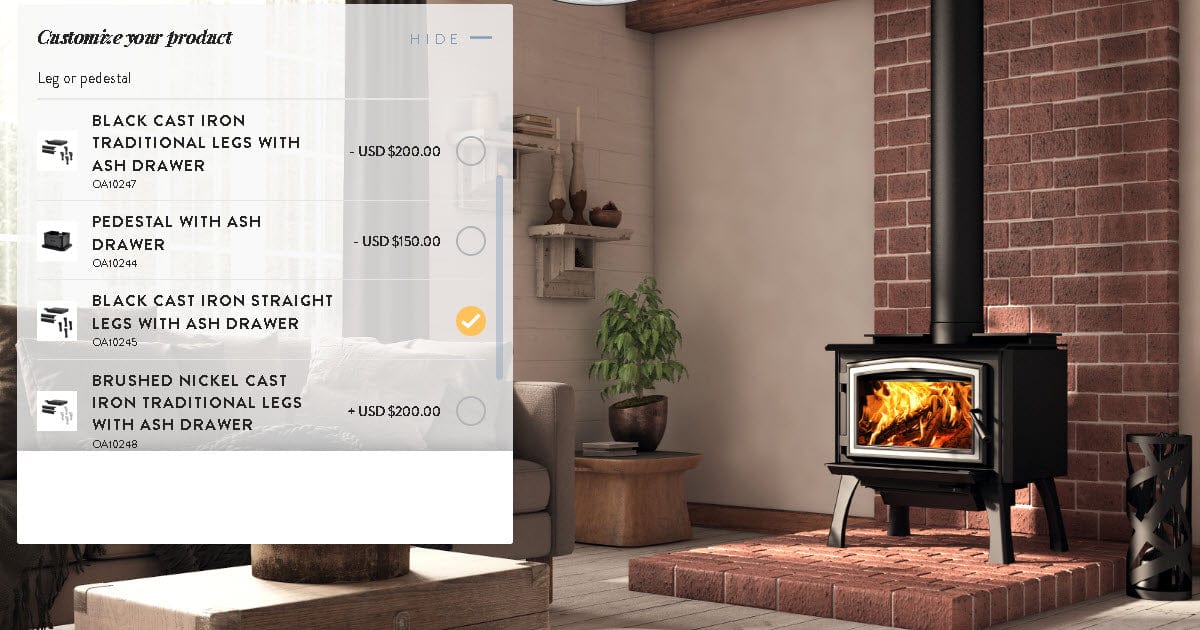 Osburn 1700 Wood Stove - OB01700