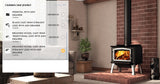 Osburn 1700 Wood Stove - OB01700