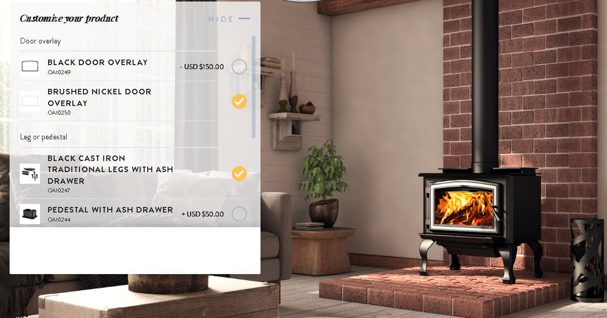 Osburn 1700 Wood Stove - OB01700
