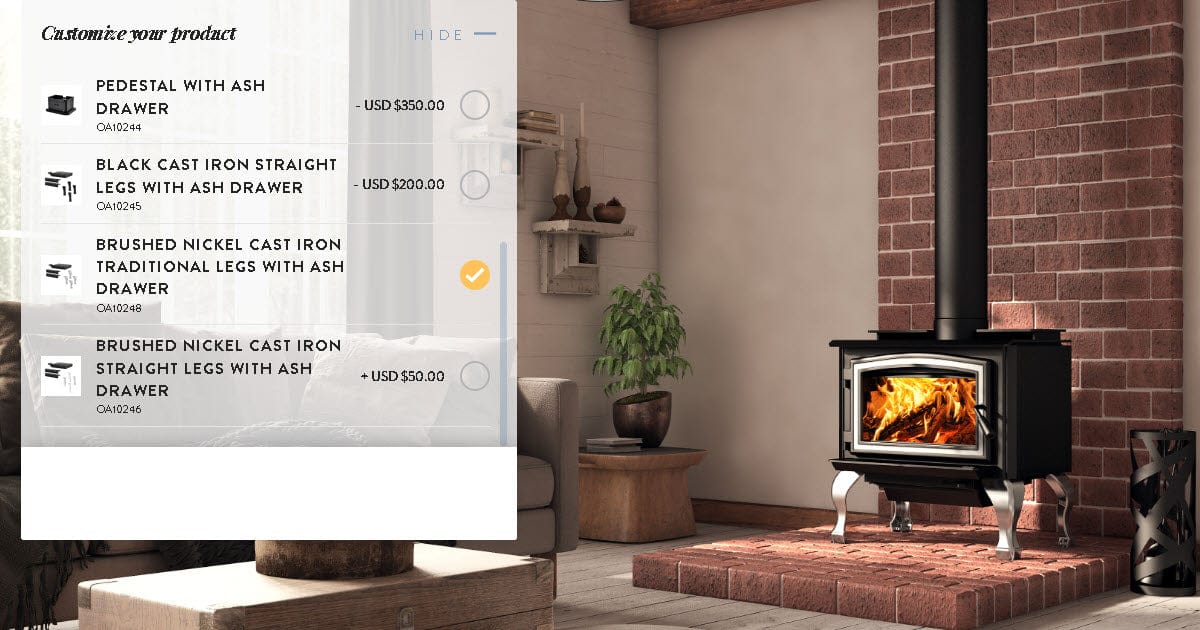 Osburn 1700 Wood Stove - OB01700