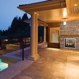 Majestic Fortress 36" Traditional Indoor/Outdoor See-Through Direct Vent Gas Fireplace