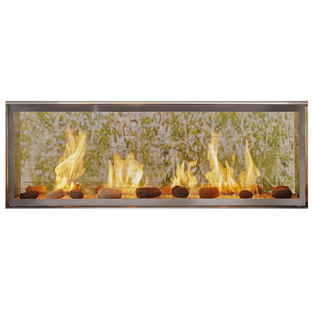 Majestic Lanai 48" See-Through Outdoor Linear Vent-Free Gas Fireplace