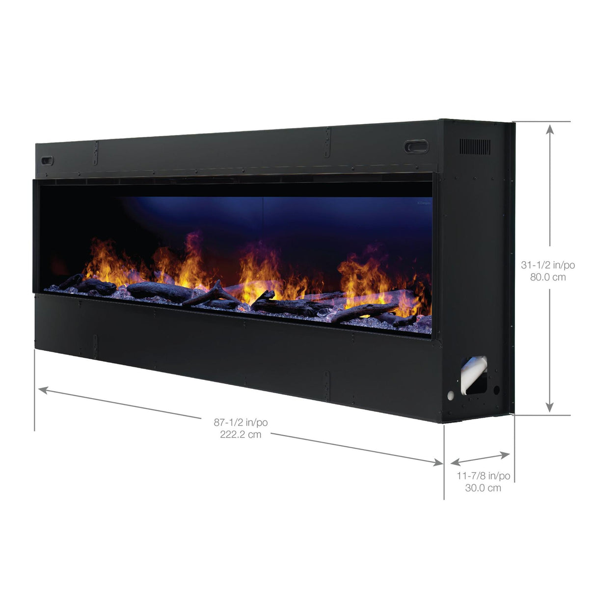 Dimplex Optimyst 86" Linear Vapor Fireplace - OLF86-AM