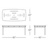 Kannoa Oslo Dining Table