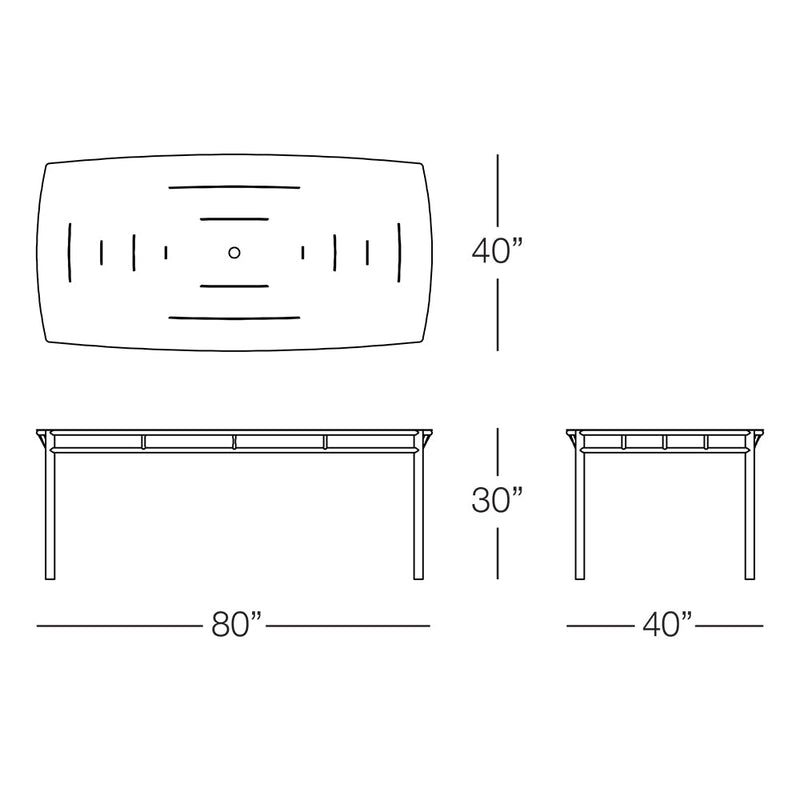 Kannoa Oslo Dining Table