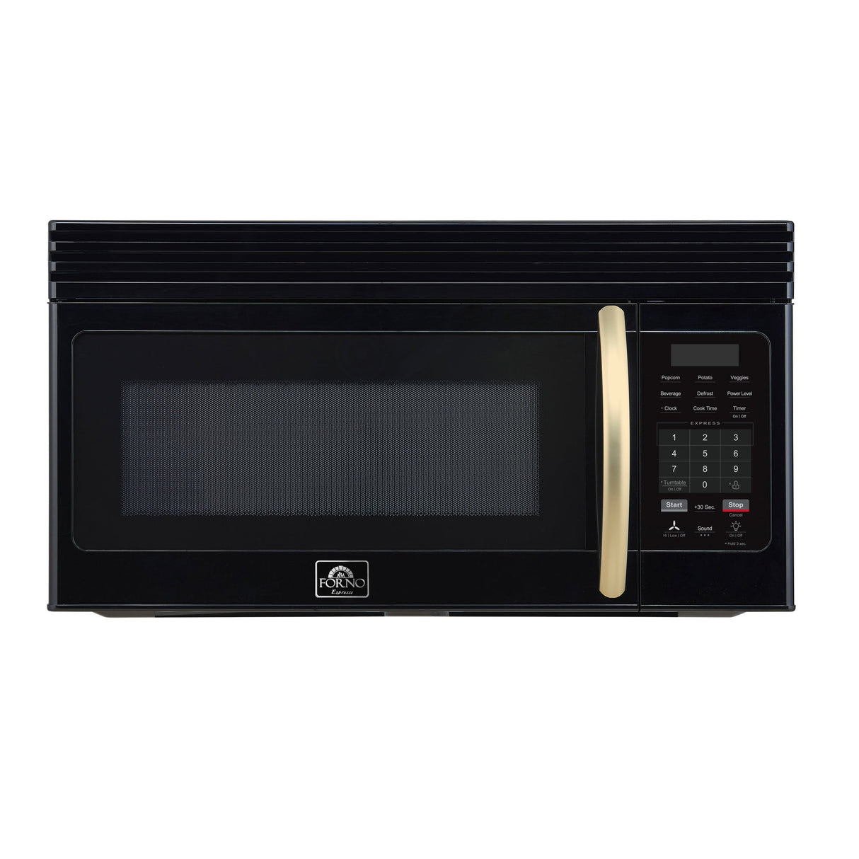 Forno Scalo 30-Inch Over the Range Microwave – 1.6 cu.ft, 300 CFM Vent, Touch Control