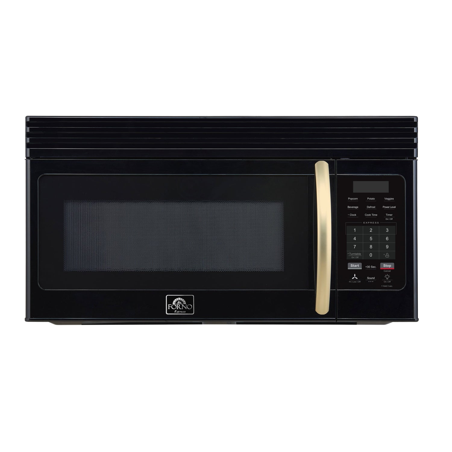 Forno Scalo 30-Inch Over the Range Microwave – 1.6 cu.ft, 300 CFM Vent, Touch Control