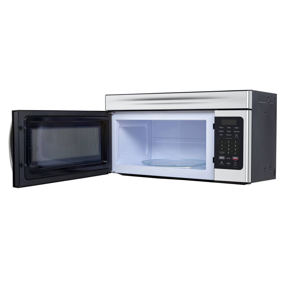 Forno Scalo 30-Inch Over the Range Microwave, Stainless Steel – 1.6 cu.ft, 300 CFM Vent, Touch Control