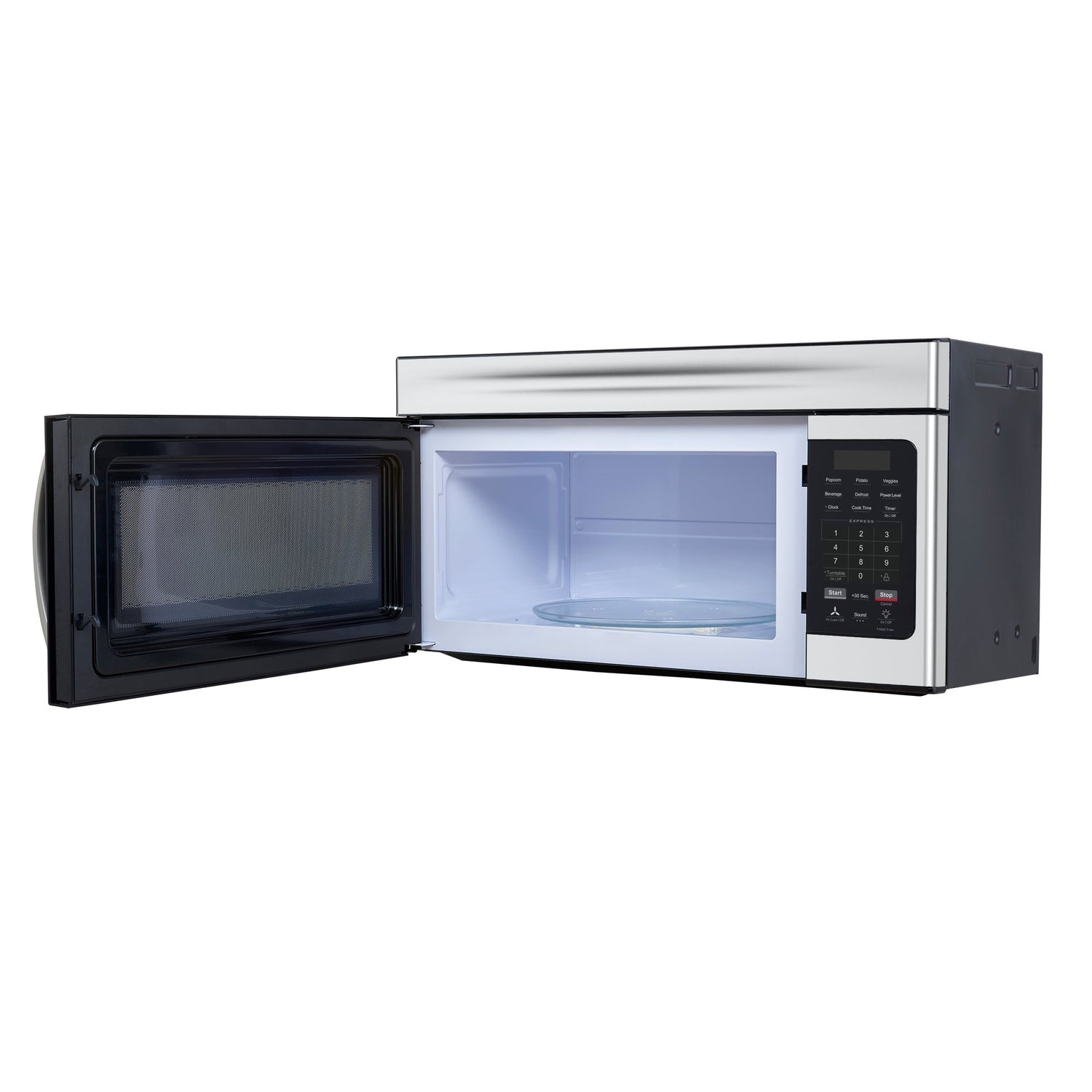 Forno Scalo 30-Inch Over the Range Microwave, Stainless Steel – 1.6 cu.ft, 300 CFM Vent, Touch Control