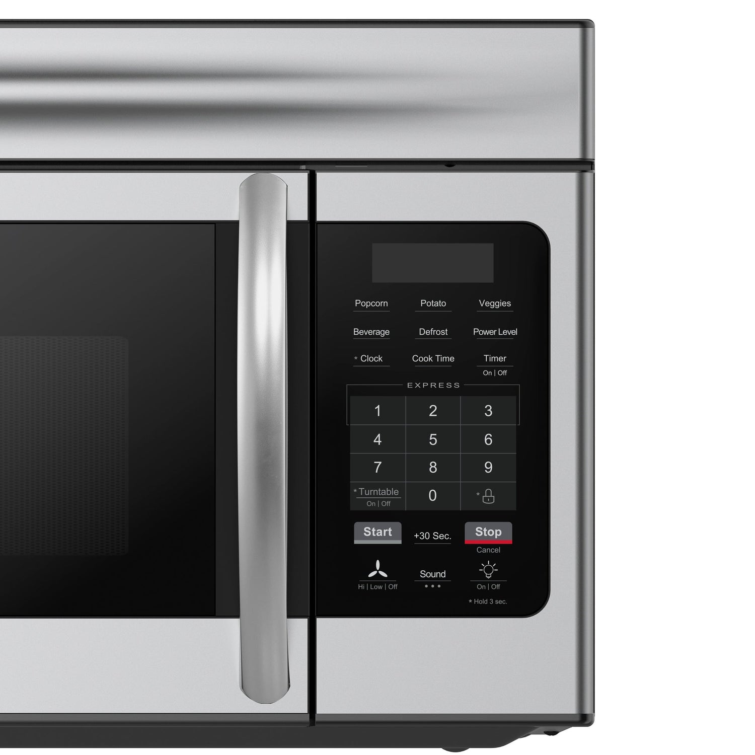 Forno Scalo 30-Inch Over the Range Microwave, Stainless Steel – 1.6 cu.ft, 300 CFM Vent, Touch Control