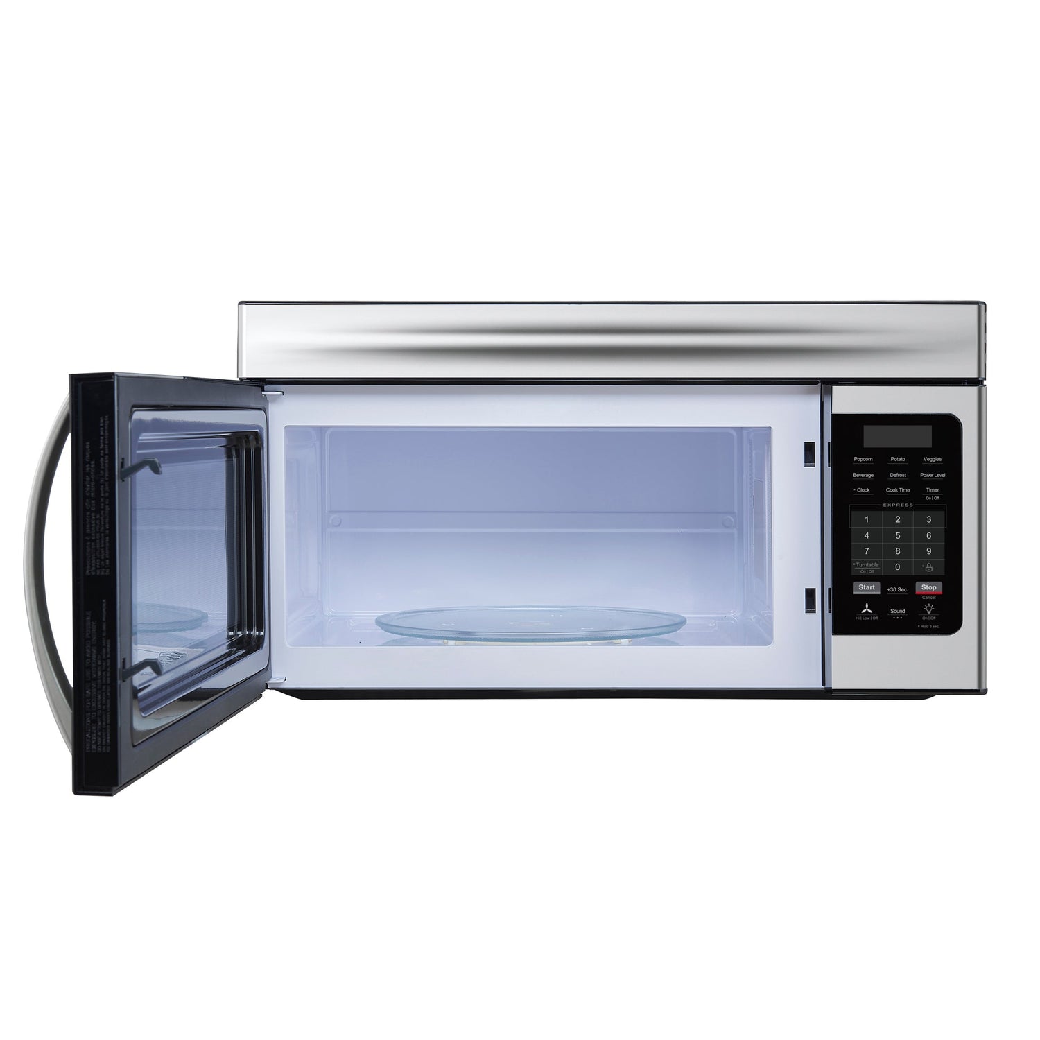 Forno Scalo 30-Inch Over the Range Microwave, Stainless Steel – 1.6 cu.ft, 300 CFM Vent, Touch Control