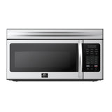 Forno Scalo 30-Inch Over the Range Microwave, Stainless Steel – 1.6 cu.ft, 300 CFM Vent, Touch Control
