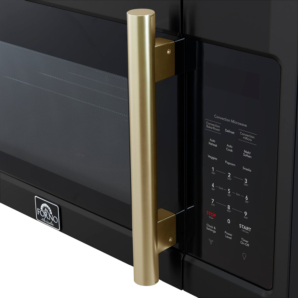 Forno Fornace 30-Inch Over the Range Convection Microwave – 1.5 cu.ft, 300 CFM Vent, Touch Control