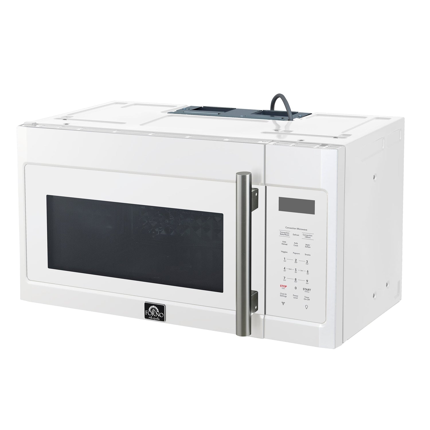 Forno Fornace 30-Inch Over the Range Convection Microwave – 1.5 cu.ft, 300 CFM Vent, Touch Control