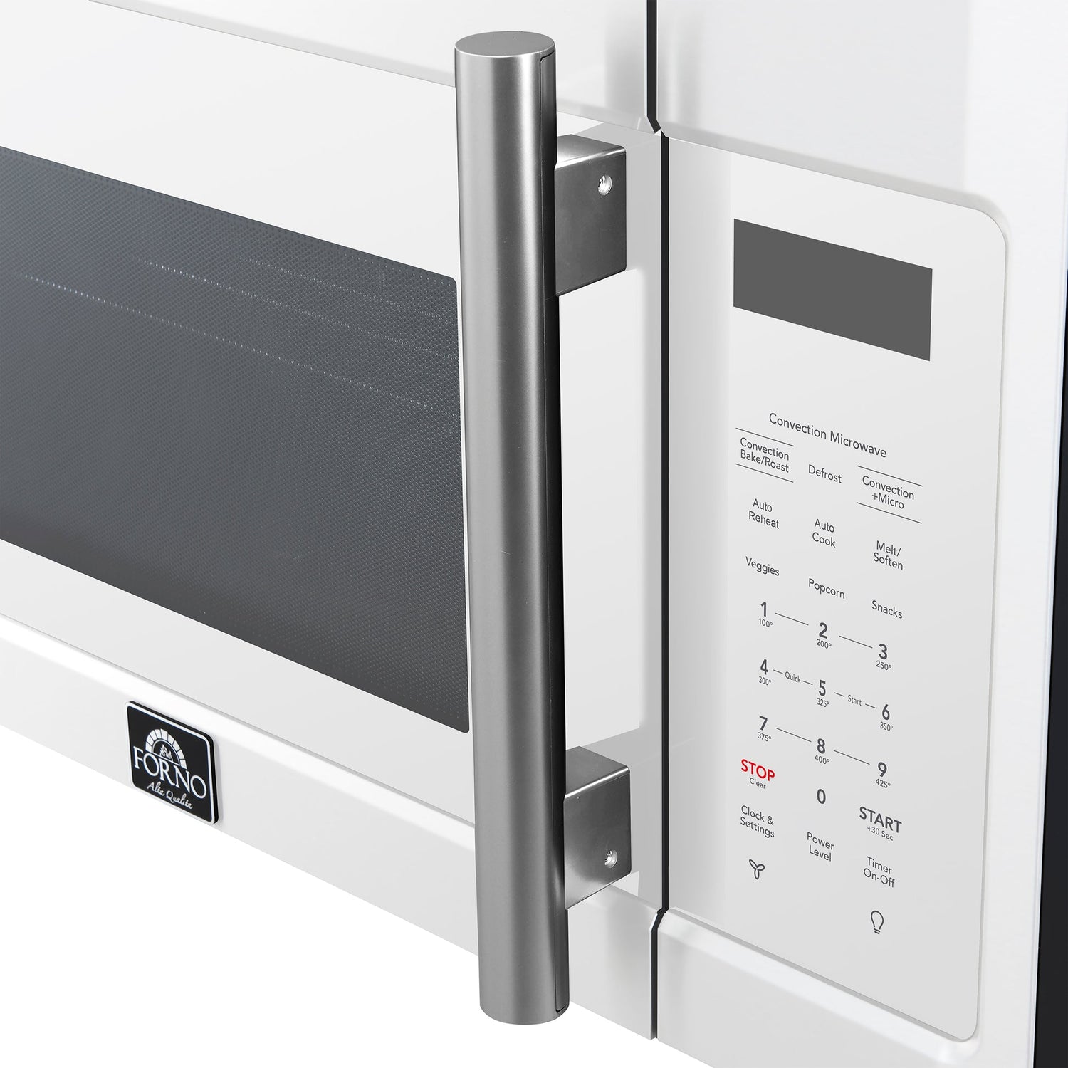 Forno Fornace 30-Inch Over the Range Convection Microwave – 1.5 cu.ft, 300 CFM Vent, Touch Control