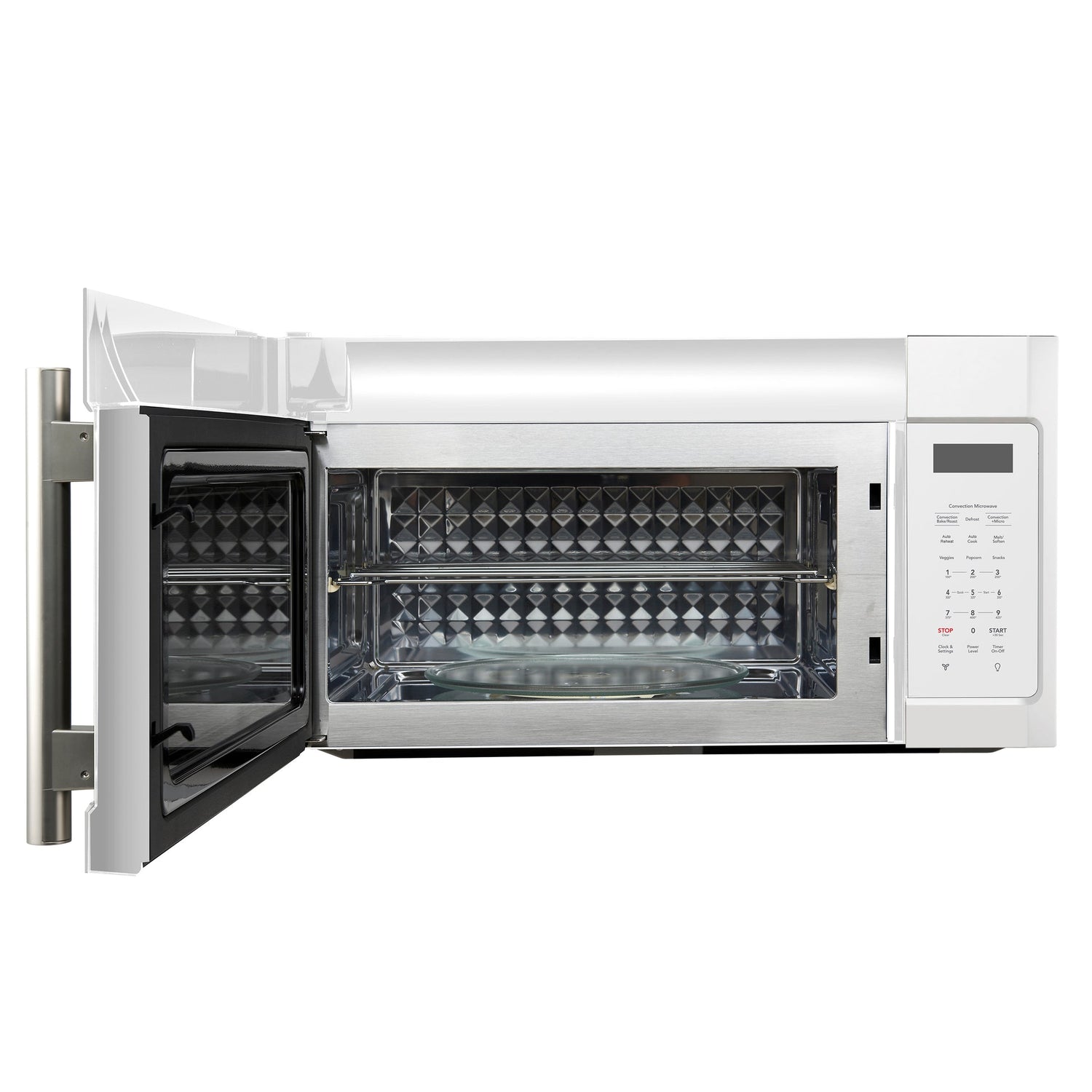 Forno Fornace 30-Inch Over the Range Convection Microwave – 1.5 cu.ft, 300 CFM Vent, Touch Control