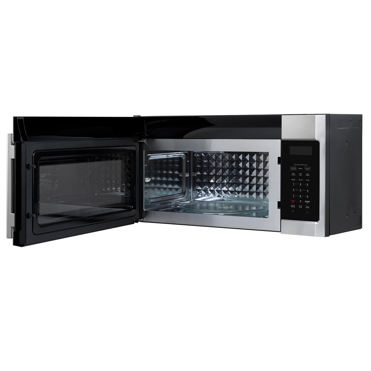 Forno Fornace 30-Inch Over the Range Convection Microwave, Stainless Steel – 1.5 cu.ft, 300 CFM Vent, Touch Control