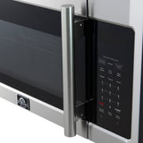 Forno Fornace 30-Inch Over the Range Convection Microwave, Stainless Steel – 1.5 cu.ft, 300 CFM Vent, Touch Control
