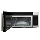 Forno Fornace 30-Inch Over the Range Convection Microwave, Stainless Steel – 1.5 cu.ft, 300 CFM Vent, Touch Control