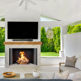 Empire Aspen 60” Outdoor Traditional Wood Fireplace - OWB60FB0F