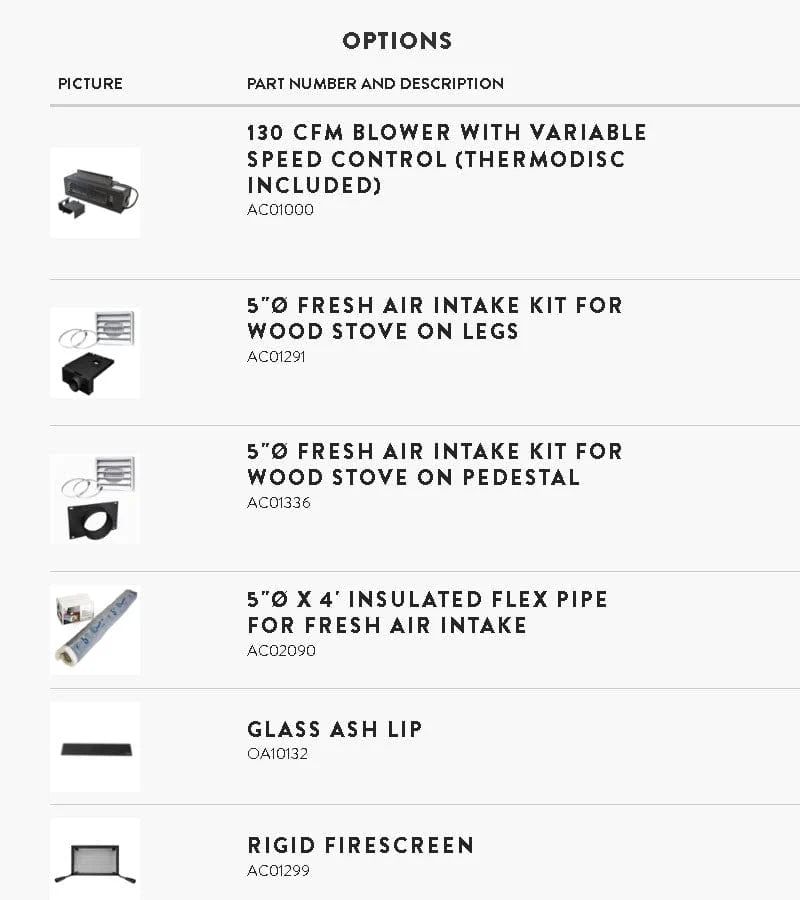 Osburn 1700 Wood Stove - OB01700