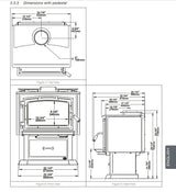Osburn 1700 Wood Stove - OB01700
