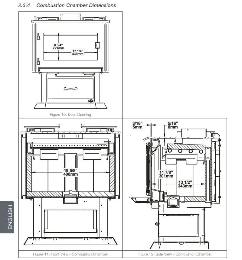 Osburn 1700 Wood Stove - OB01700
