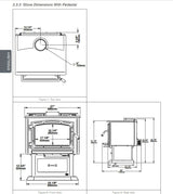 Osburn 2000 Wood Stove with Blower - OB02015