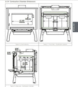 Osburn 2000 Wood Stove with Blower - OB02015