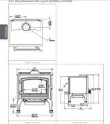 Osburn 2000 Wood Stove with Blower - OB02015