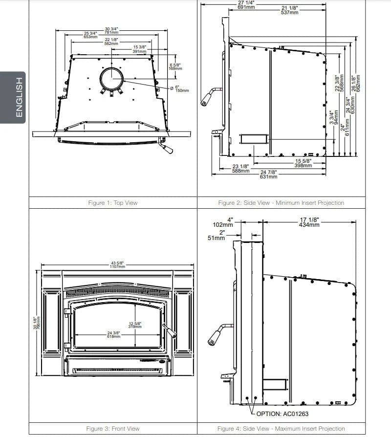 Osburn Matrix 2700 Wood Insert - OB02700