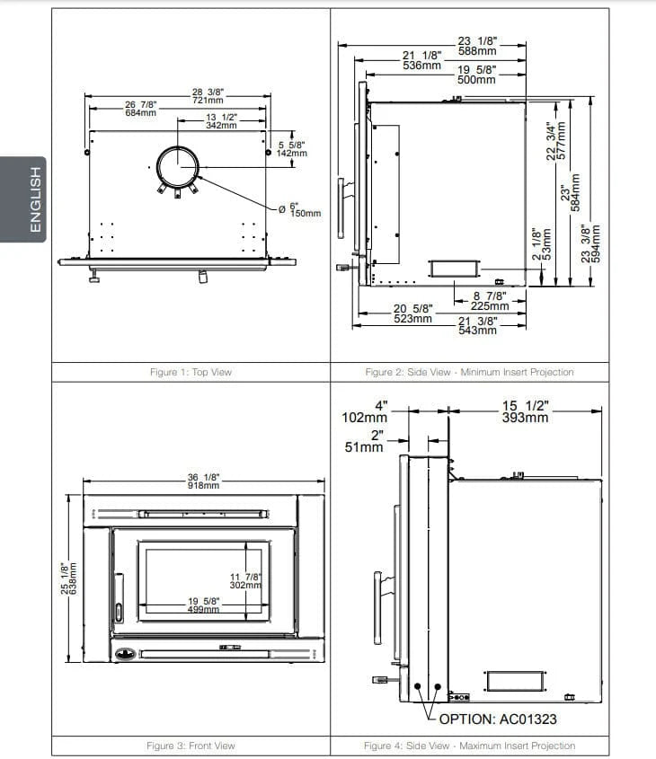 Osburn Matrix Wood Insert - OB02028