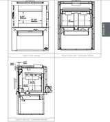Osburn Matrix Wood Stove with Blower - OB02032
