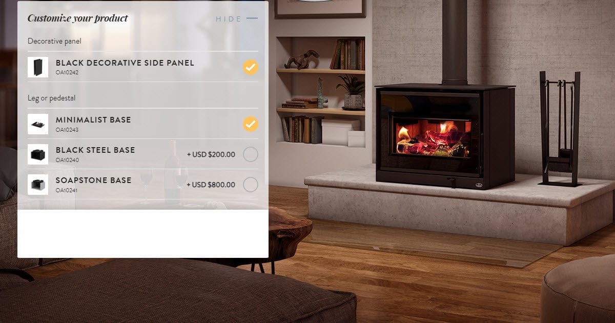 Osburn Inspire 2000 Wood Stove - OB02042