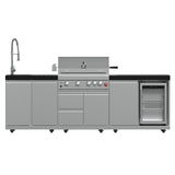 Forno Bulnes 30-Inch BBQ, 60,000 BTU, 3 Burners with Sear & Rotisserie Infrared Burners