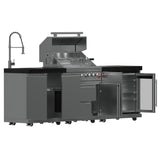 Forno Bulnes 30-Inch BBQ, 60,000 BTU, 3 Burners with Sear & Rotisserie Infrared Burners