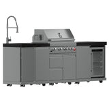 Forno Bulnes 30-Inch BBQ, 60,000 BTU, 3 Burners with Sear & Rotisserie Infrared Burners
