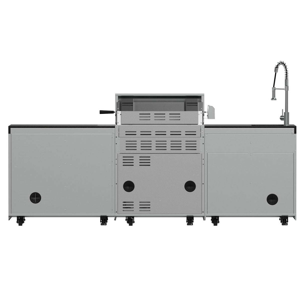 Forno Bulnes 30-Inch BBQ, 60,000 BTU, 3 Burners with Sear & Rotisserie Infrared Burners