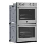 Forno Vomero 30" Double Wall Oven – Stainless Steel, 10 cu.ft, 7100W Convection, Mechanical Controls & Self-Cleaning Function
