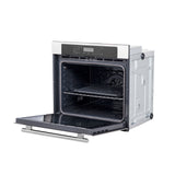 Forno Villarosa 30" Electric Wall Oven – 5.0 cu.ft, Air Fry, Steam Cleaning, Glass Touch Controls