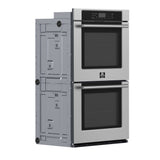Forno Villarosa 30" Double Wall Oven – Stainless Steel, Convection, Touch Control & Self-Cleaning Function