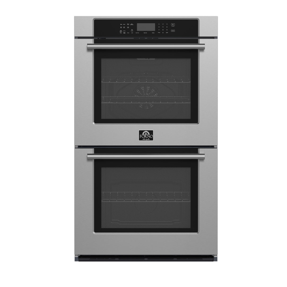 Forno Villarosa 30" Double Wall Oven – Stainless Steel, Convection, Touch Control & Self-Cleaning Function