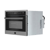 Forno Oliena 24-Inch Compact Oven and 1000 Watt Microwave, 1.6 cu.ft, Convection Oven
